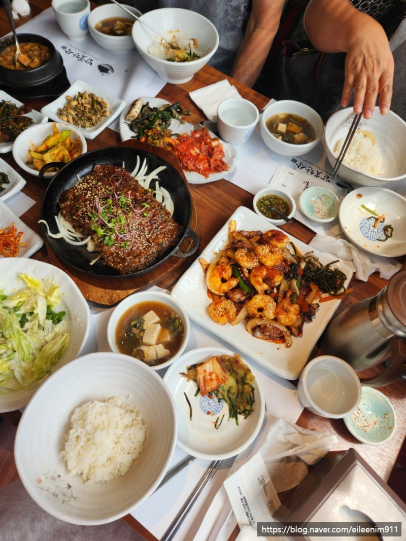 세종시 어진동 한정식 맛집 밥꽃한상｜생일·가족모임 장소로 좋은 곳