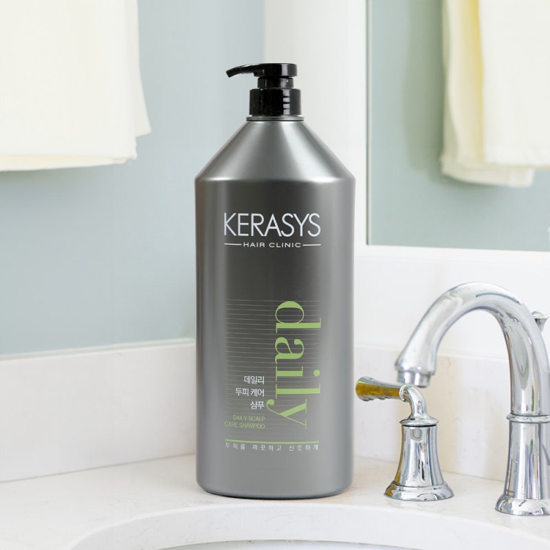 케라시스 두피 클리닉 샴푸 1500ml 대용량 구성과 사용법 살펴보기