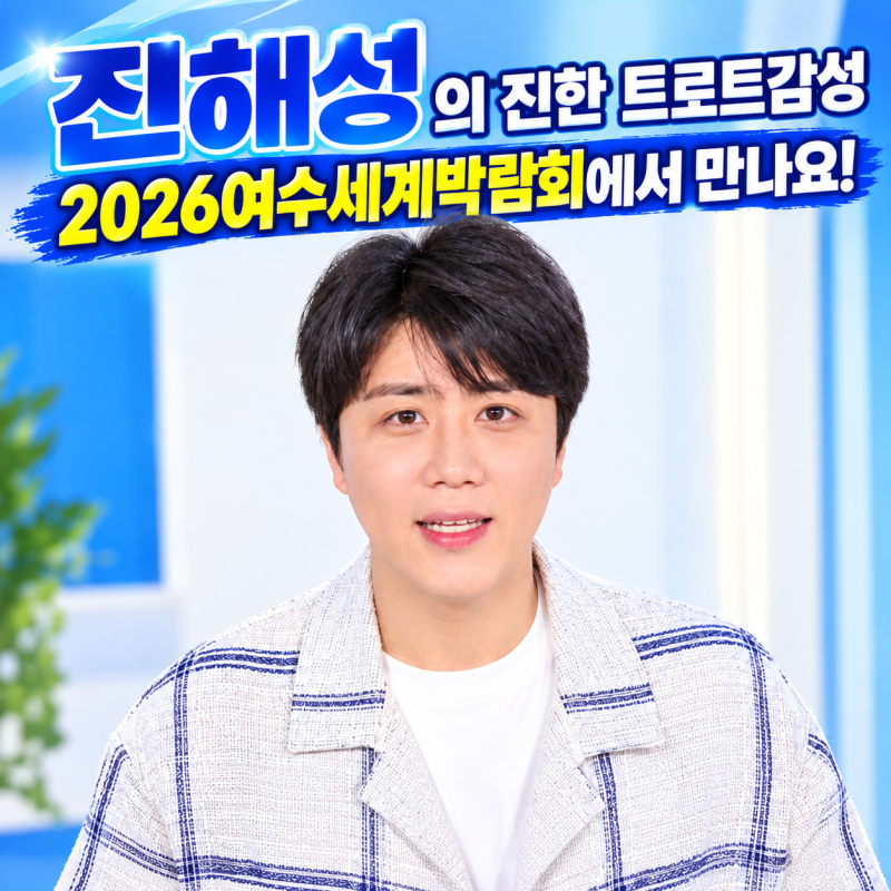 진해성 여수세계섬박람회 출격…전국 팬들 코발트빛 응원으로 여수 집결