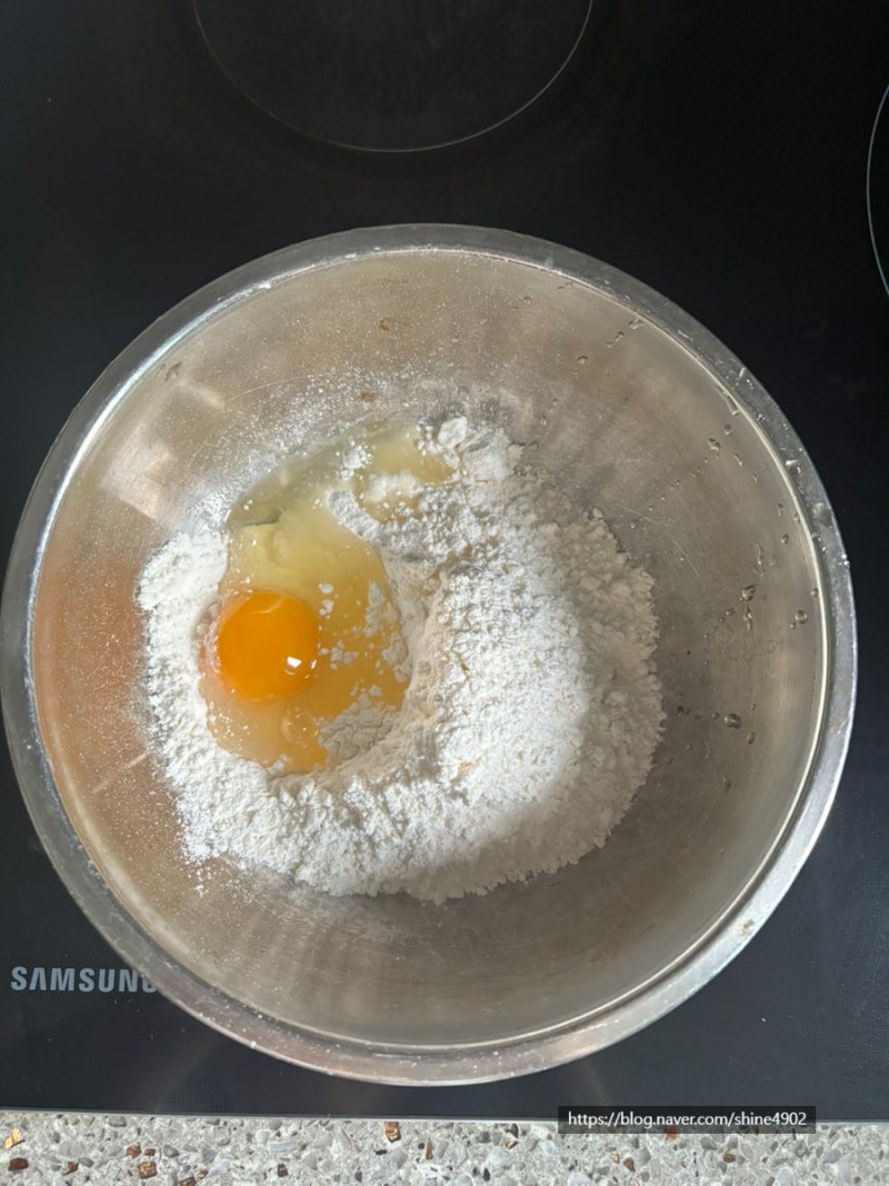 모리나가 믹스로 핫케이크 만들기!