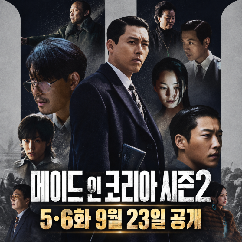 메이드 인 코리아 시즌2 기본정보, 5화 6화 9월 23일 공개｜6부작·현빈 정우성 우도환 9년 뒤 ....