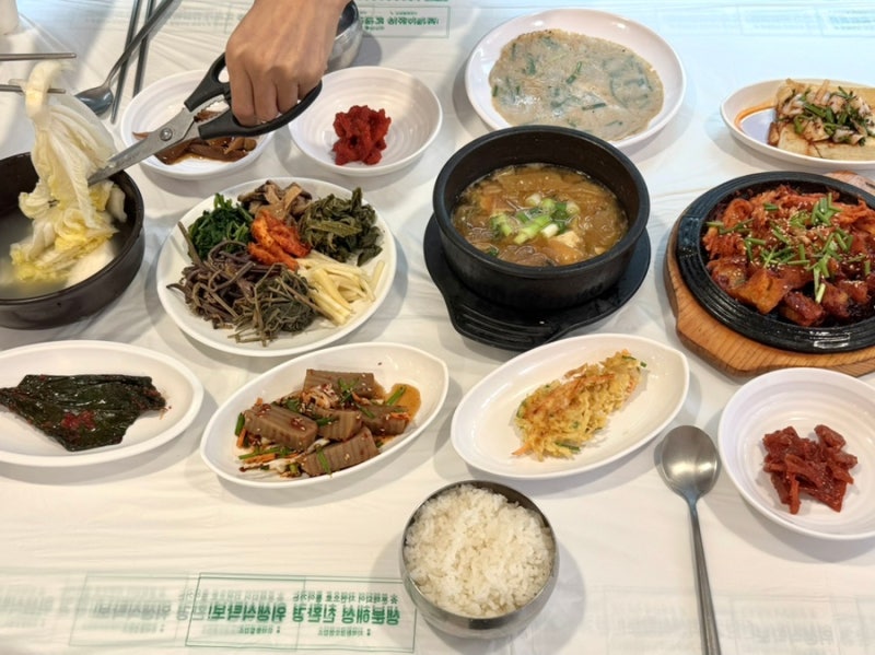 양양맛집(오색약수터맛집) - 등선대식당