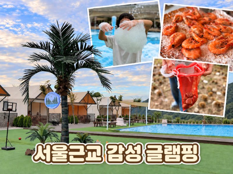 Gyeonggi Private Pension: Pocheon Joyful Glamping Recommended for Chestnut Picking Experience and Campnic Near Seoul