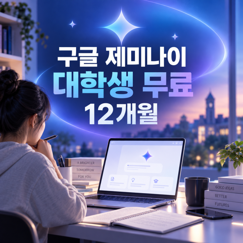 구글 제미나이 대학생 요금 할인과 12개월 무료 혜택 자격 한자리 정리