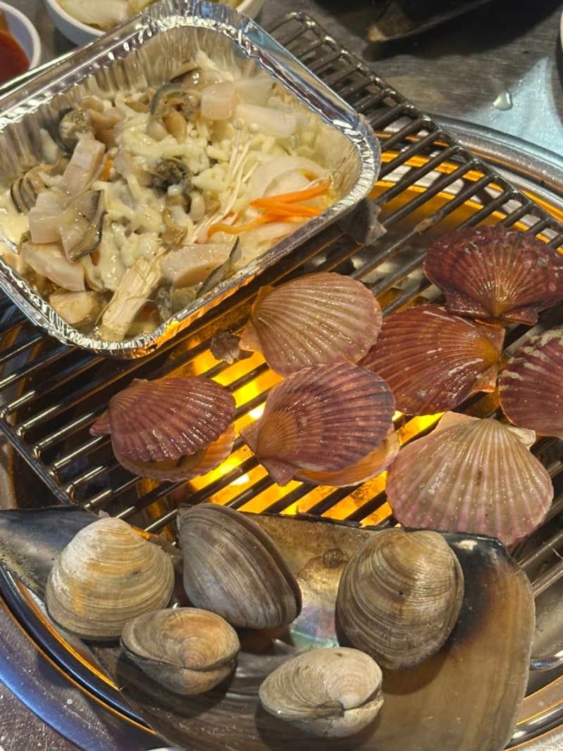 청사포조개구이 착한횟집 청사포 조개구이, 해운대조개구이 부산조개구이맛집