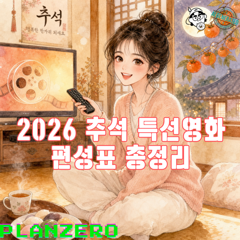 2026 추석 특선영화 편성표 왕과 사는 남자 TV 방영 SBS 시간 KBS MBC tvN OCN 총정리