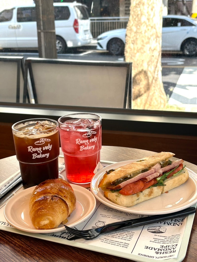 [암사 카페] 랑블리베이커리 : 샌드위치가 맛있는 강동구 베이커리 카페 브런치 맛집
