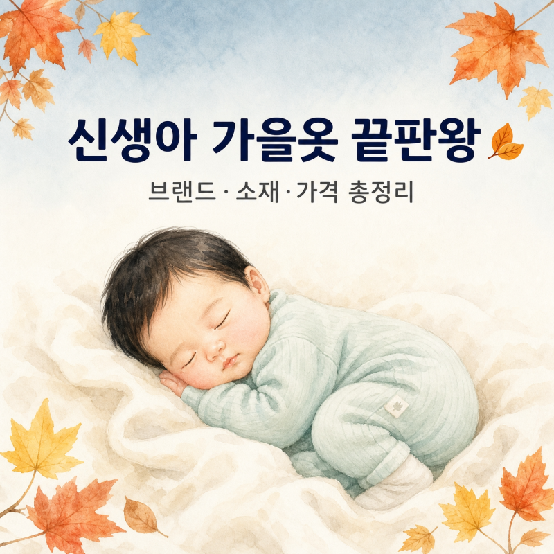 신생아 가을옷 브랜드 끝판왕 | 소재·가격·사이즈 비교 총정리 (알로앤루·아가방까지)