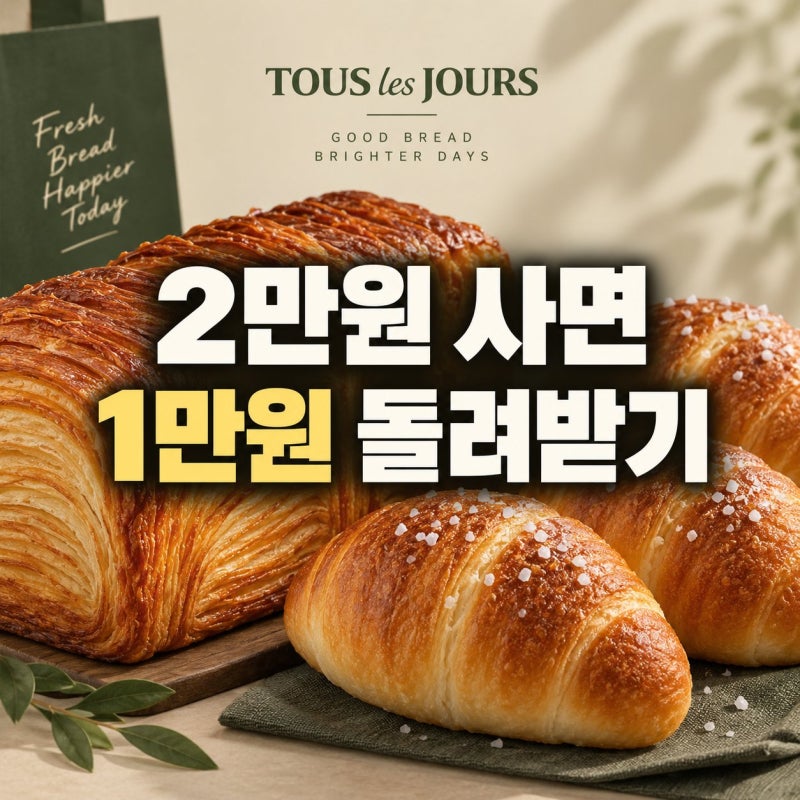 뚜레쥬르 네이버페이 50% 할인 — 포인트 부족할 때 머니 충전법까지