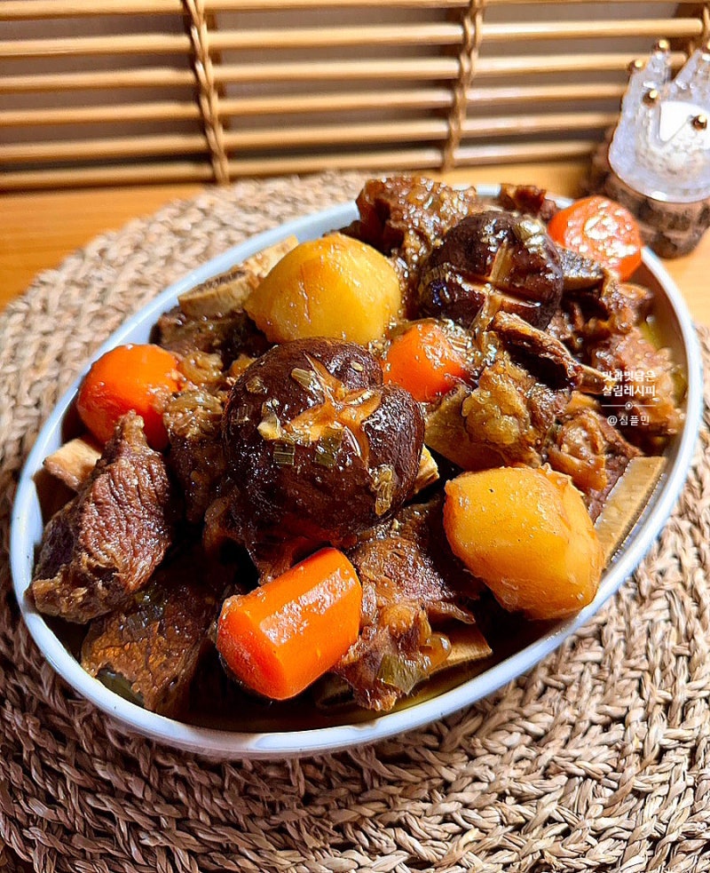 소갈비찜 레시피 류수영 갈비찜 양념 만들기