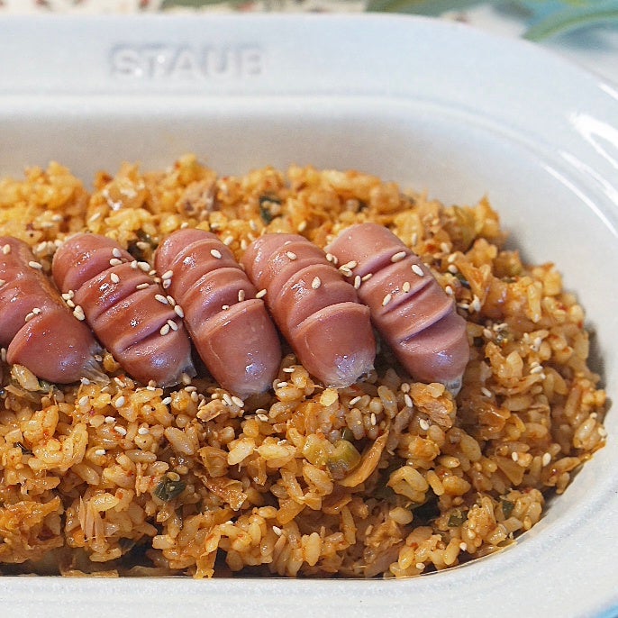캔참치 그냥 먹지 마세요! 캔참치 요리 활용 참치 김치볶음밥 레시피