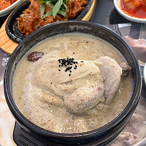 지호한방삼계탕 양재점 - 뱅뱅사거리 맛집 / 양재맛집