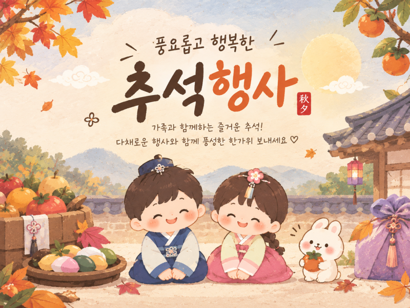 광주전남(광주,나주,목포,순천 등등) 추석가볼만한곳, 2026년추석(추석맞이)축제 행사 소개