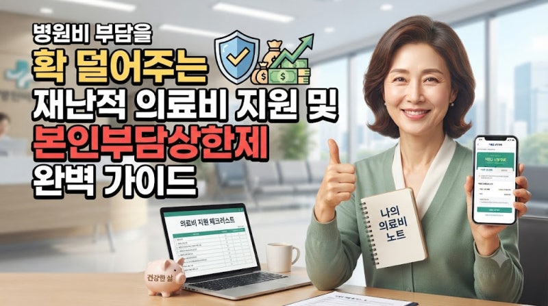 병원비 부담을 확 덜어주는 재난적 의료비 지원 및 본인부담상한제 완벽 가이드
