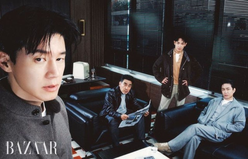 "알고 보니 20년 우정" 류승룡·오정세·김무열·이준, 영화보다 더 영화 같은 연기파 4인방의 ....