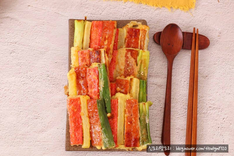 꼬지전 쉽게 만들기 명절 전 종결 삼색꼬치전 재료 활용 꼬치없이 삼색전 초간단