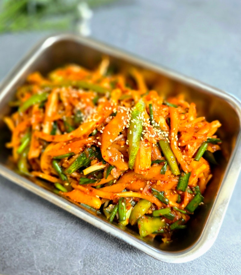 도라지생채 무침 만드는법 도라지 쓴맛 빼는 손질법 오이 도라지무침 양념장 레시피
