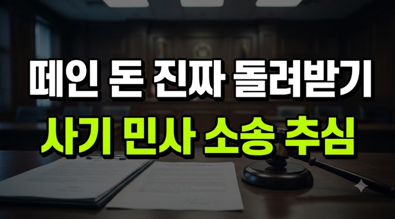 신화 이민우 25억 승소 판결! 사기꾼에게 떼인 돈 진짜 돌려받는 법