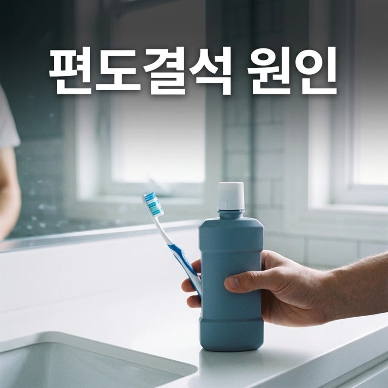 편도결석 원인, 양치 열심히 하는 사람도 생깁니다