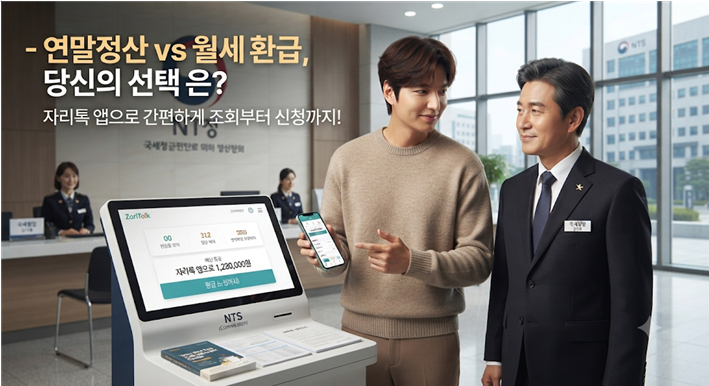 연말정산과 월세 환급은 다른가요? 자리 톡 환급금 조회부터 신청까지 총정리