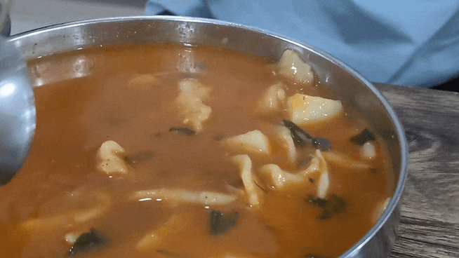 또간집 울산 "저수지휴게실" 매운 수제비, 검은 콩국수, 일반 칼국수 아이와 재방문 후기(주....