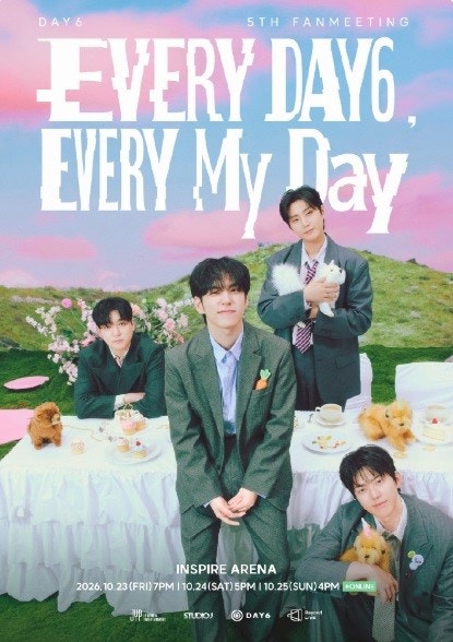 DAY6第5期ファンミーティング日程、チケット予約情報総まとめ