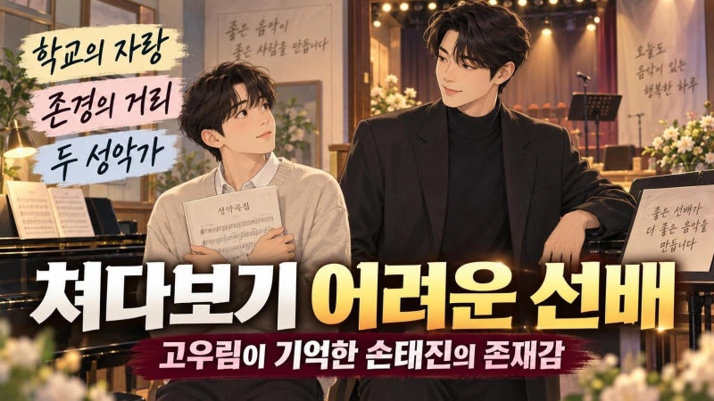 고우림이 손태진을 쳐다보기 어려웠던 이유, 학교 선후배 사이에 담긴 존경과 거리감