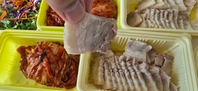 원할머니 보쌈은 결국 김치였다… 배민 맛보쌈 중 4인 가족 후기