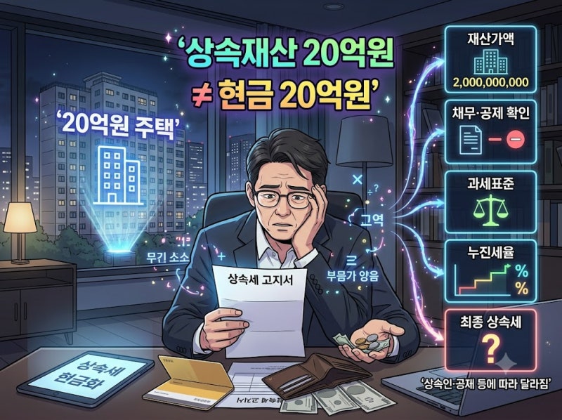 상속세 2억 넘는데 현금이 없다면? 연부연납 꼭 알아두세요