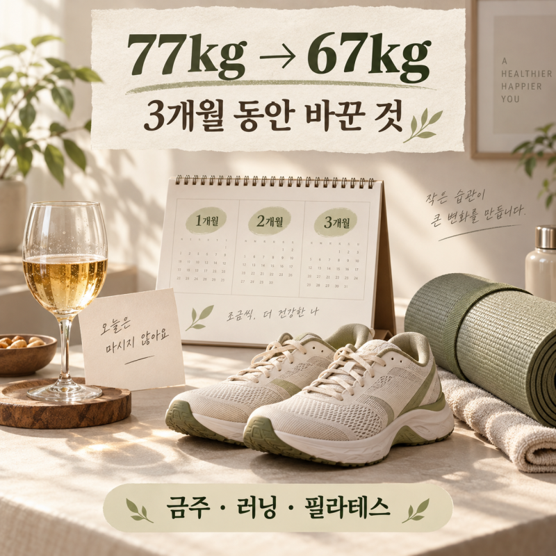랄랄 10kg 감량했는데 인바디는 비만? 77kg에서 67kg 뺀 방법 3가지