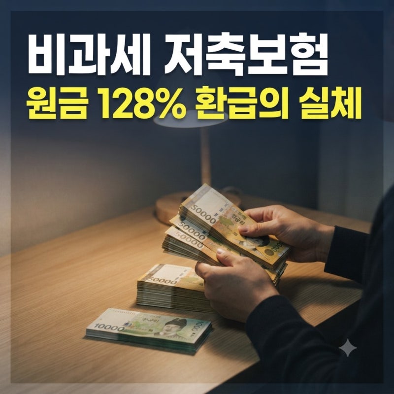 1,800만 원 넣고 2,300만 원 수령? 비과세 저축보험 환급률 128%의 실체