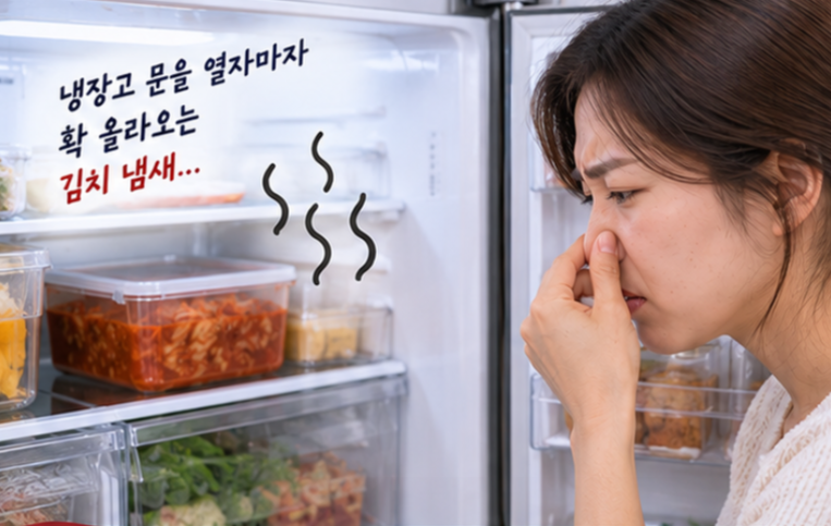 냉장고 김치 냄새 없애는 방법, 아무리 닦아도 냄새가 남는다면