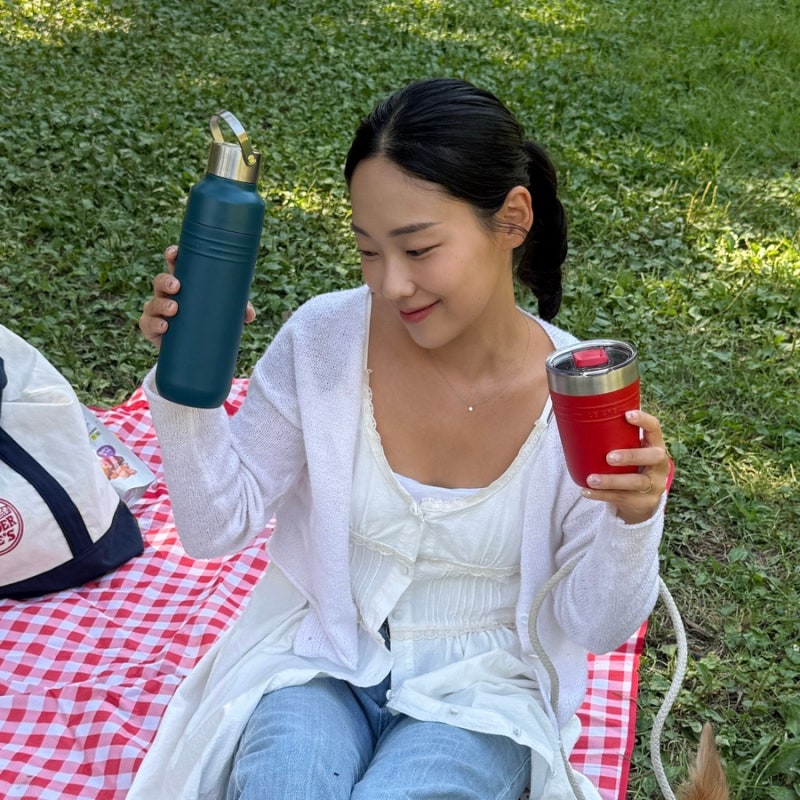르크루제 텀블러 선물 추천 Le Creuset 온더고 컬렉션 피크닉 준비물