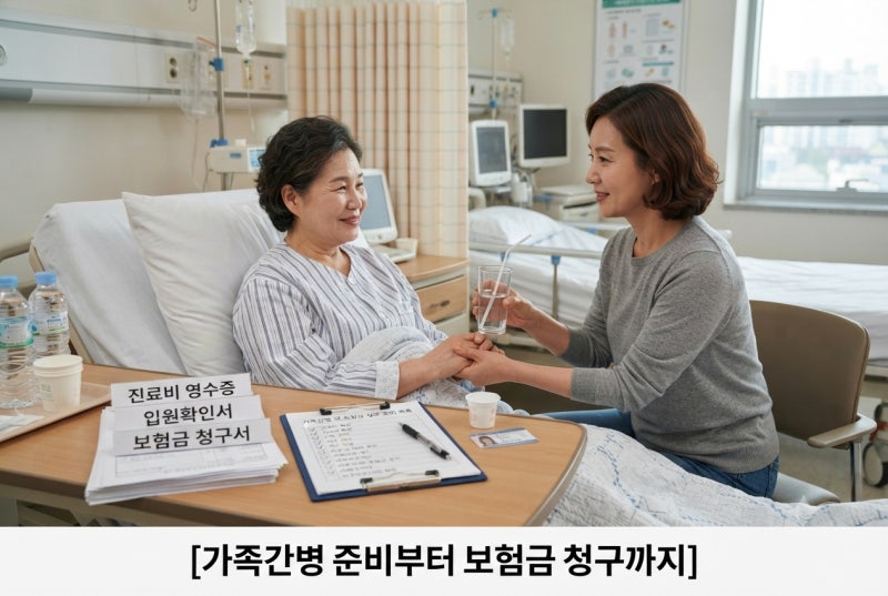가족간병 준비 가이드｜등록 전 확인사항부터 보험금 청구서류까지