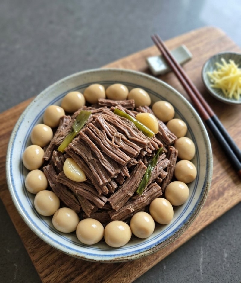 [명절 밑반찬] 양가 부모님을 위한 부드러운 소고기 메추리알 장조림 만들기 (효능/레시피/냉....