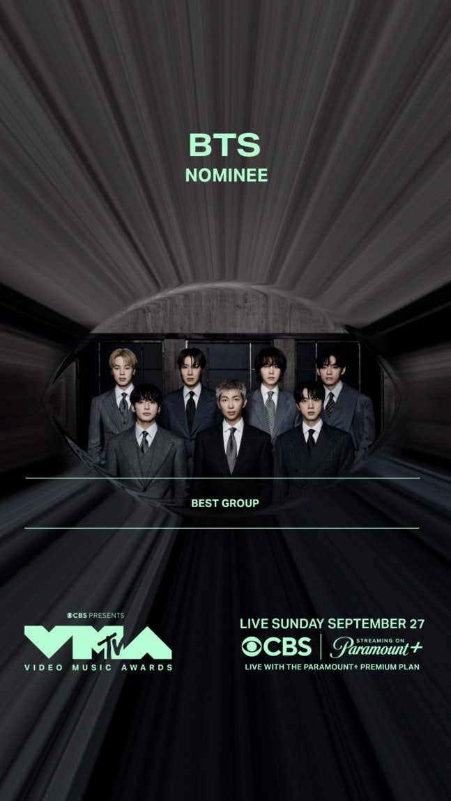 방탄소년단, 2026 MTV VMA ‘베스트 그룹’ 후보 합류…수상 도전