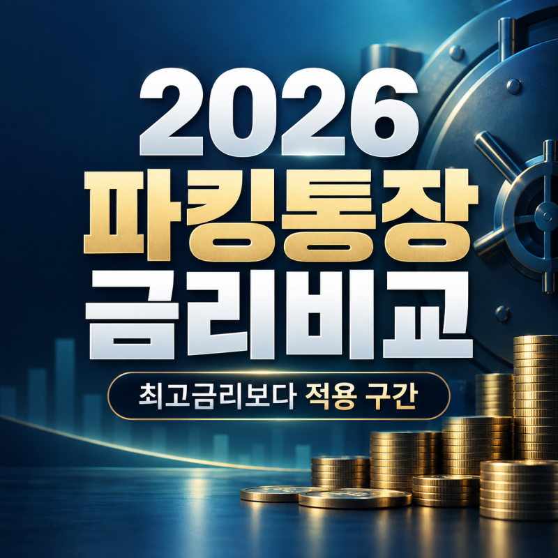 파킹통장 뜻과 금리비교, 이자, 이율 총정리 + 이자계산기