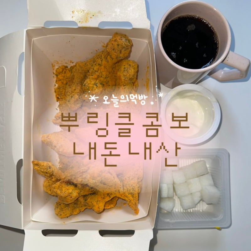 " bhc 뿌링클 콤보 " 내돈내산 ㅣ 소분했으면서 결국에 어케 됐냐면… | 무슨 부위 좋아하시나....
