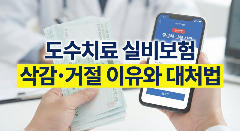 실비보험 도수치료 삭감 이유와 지급 거절 대처하는 실전 방법