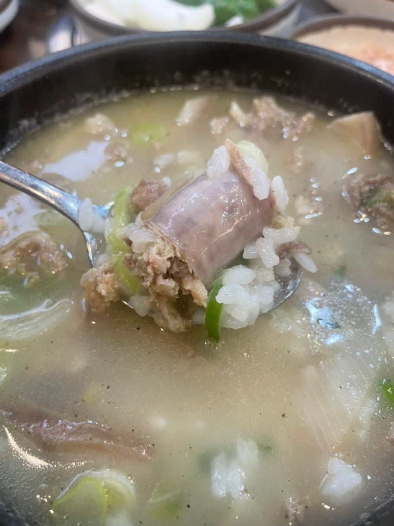 인천 만수동 맛집 사골순대국 후기 : 신포동진순대국 본점