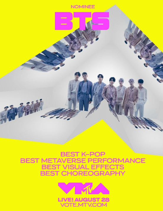 방탄소년단 BTS 2026 MTV VMA 3개 부문 후보, 어떤 상 노미네이트됐나