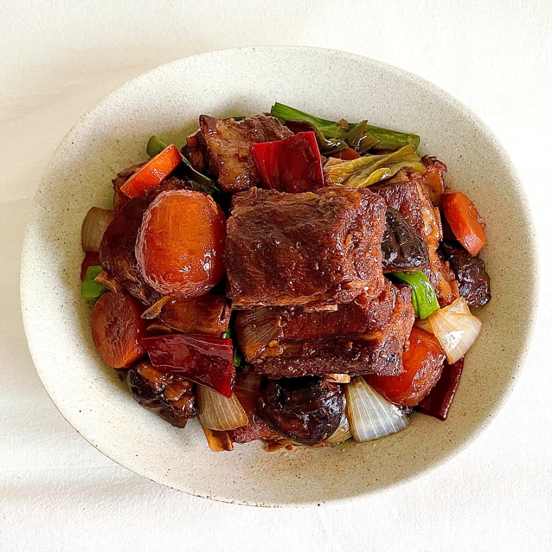 고품격 돼지갈비찜 레시피 간장 양념에 이거 꼭 넣어요!