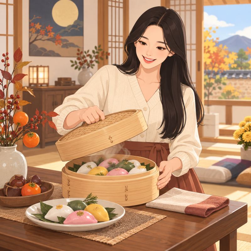 송편보관방법, 냉장고에 넣었다가 후회했다