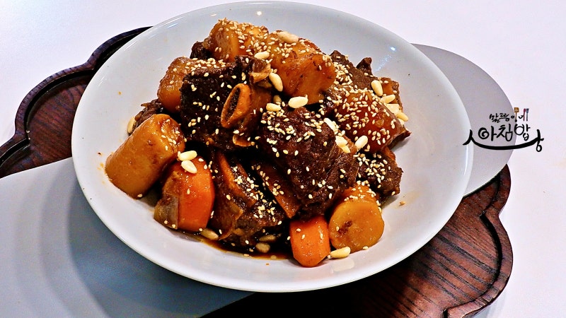 소갈비찜 레시피 양념 배즙+꿀 +양파즙 압력솥 으로 만드는 법