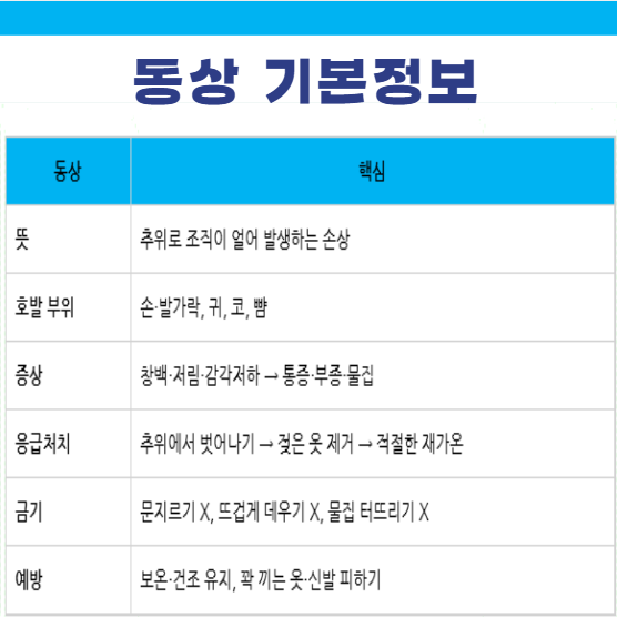동상 기본정보