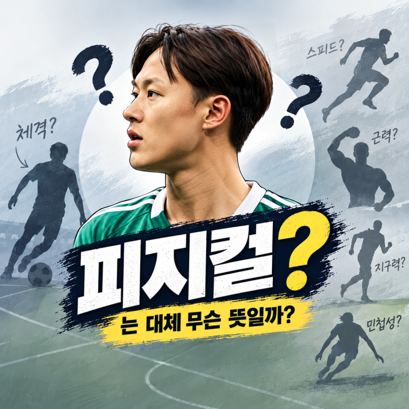 이승우 '피지컬이 부족하다?' 축구선수에게 피지컬이란 무엇일까.