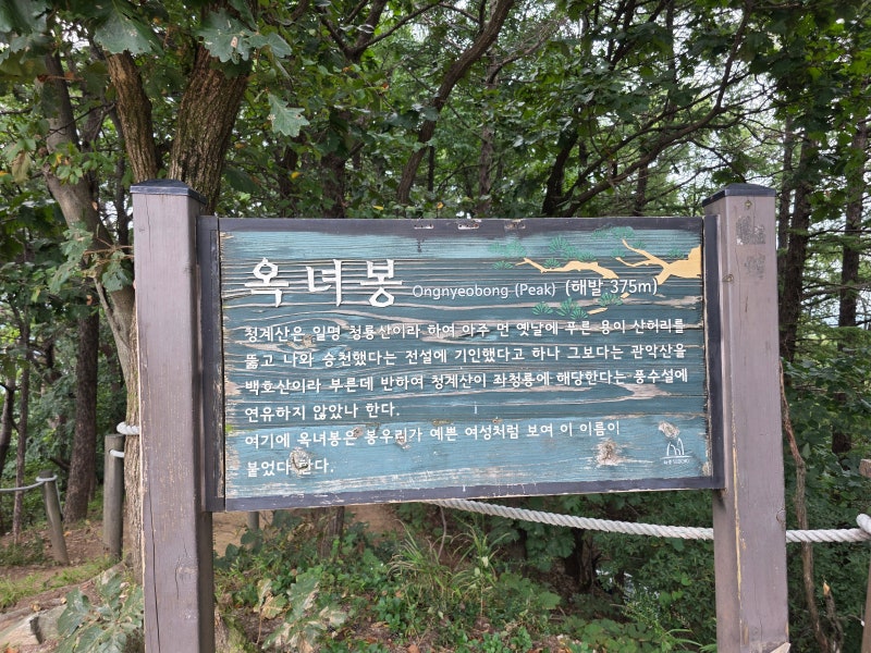초보자도 부담 없는 청계산 옥녀봉 등반 코스와 주차 꿀팁 : 정상 아이스크림 종류