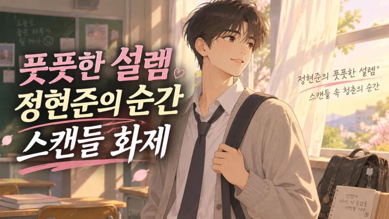 ‘스캔들’ 정현준, 풋풋한 설렘을 만든 장면의 힘