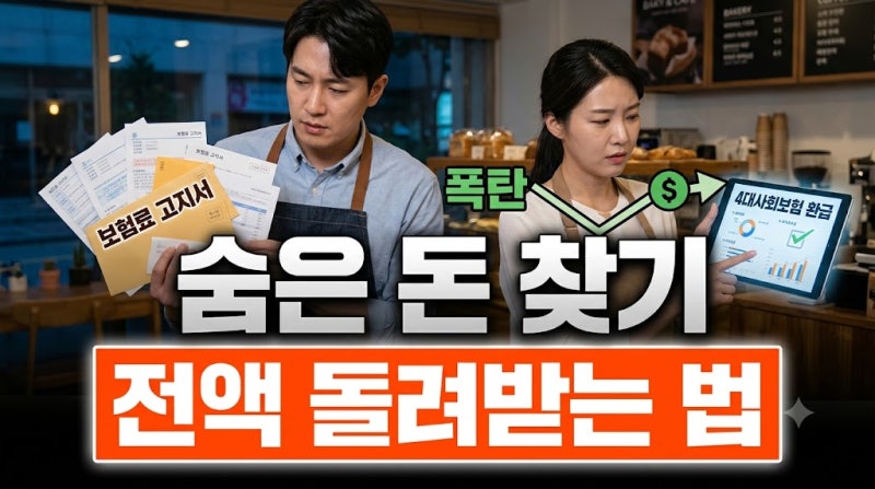 두루누리 사회보험료 지원 확대 대상 및 과오납 환급금 조회 방법