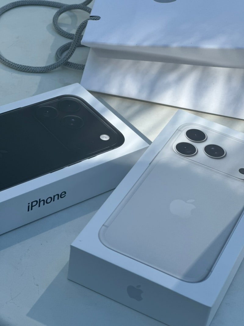 Apple 잠실 아이폰 18 프로 실버 블랙 노사전 예약으로 구매한 후기